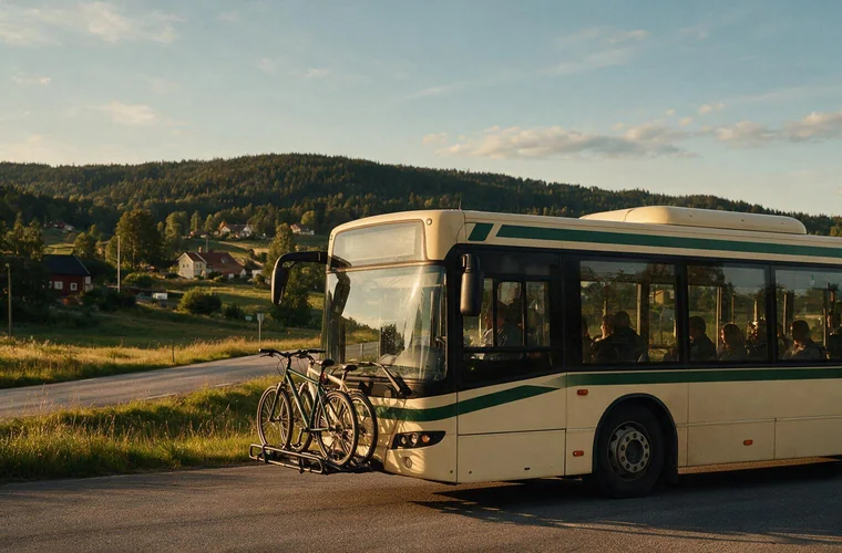 Bussen kører kun, når nogen bestiller den, og det virker