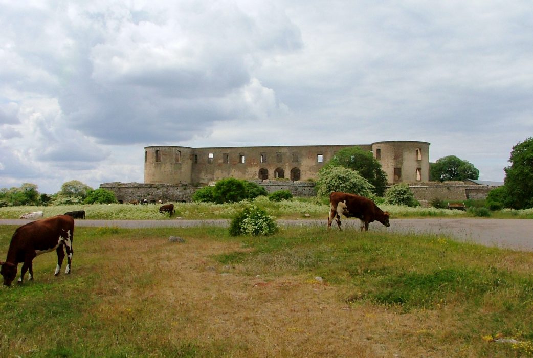 Borgholms slottsruin på Öland