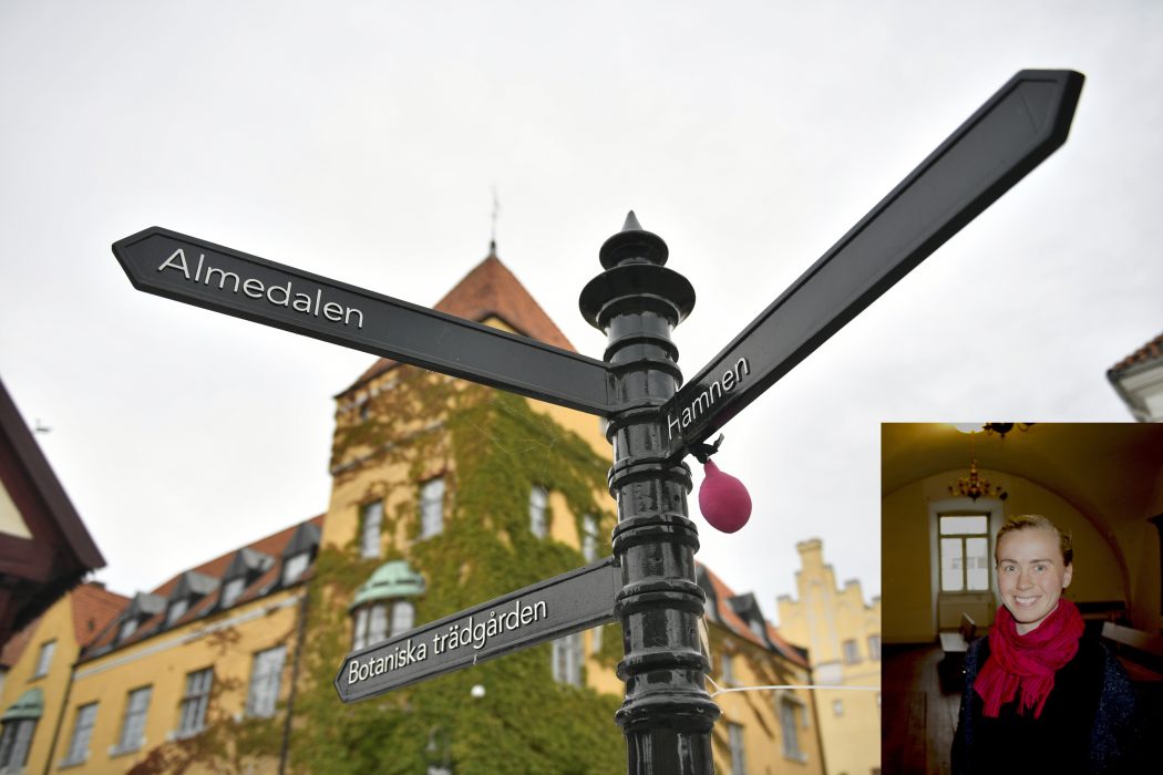 VISBY 20180707
Luften har gÂtt ur politikerveckan p lˆrdagen i Visby.
Foto: Vilhelm Stokstad / TT / kod 11370 För ordförande Linnéa Grimstedt (Infälld