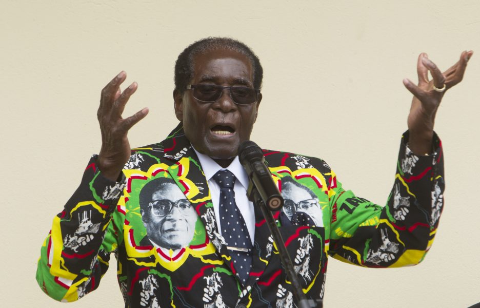 Robert Mugabe i december 2016.