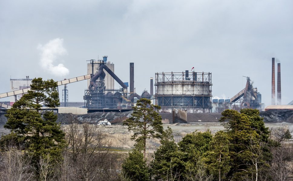 Oxelösunds järnverk är en del av stålkoncernen SSAB.