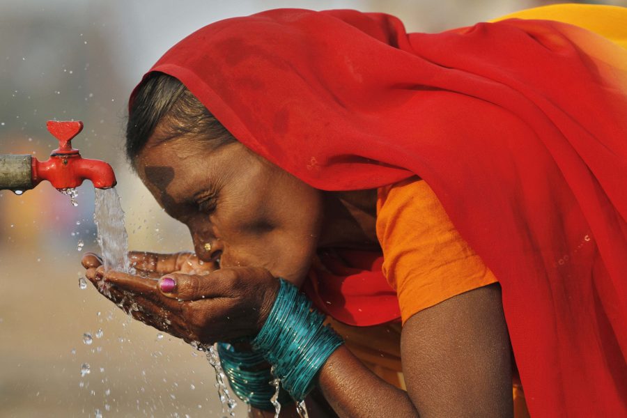 Många människor saknar tillgång till rent vatten.