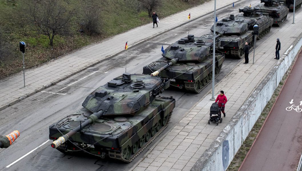 Saudiarabien har tidigare visat intresse för den tyska stridsvagnen Leopard 2.