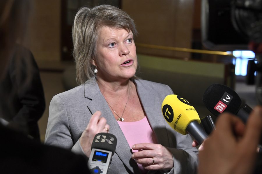 Vänsterpartiets ekonomiske talesperson Ulla Andersson.