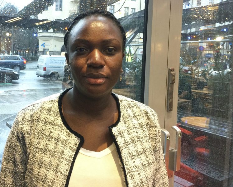 Irene Naaikali, programchef för Hungerprojektet, var i Stockholm i december för att berätta om jordbruksprojektet ”Inga konstigheter – ett giftfritt jordbruk”.