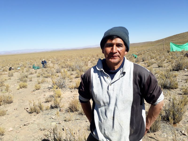 På den andinska platån Puna i nordvästra Argentina har bristen på vatten alltid vållat stora problem, säger Ricardo Tolaba.