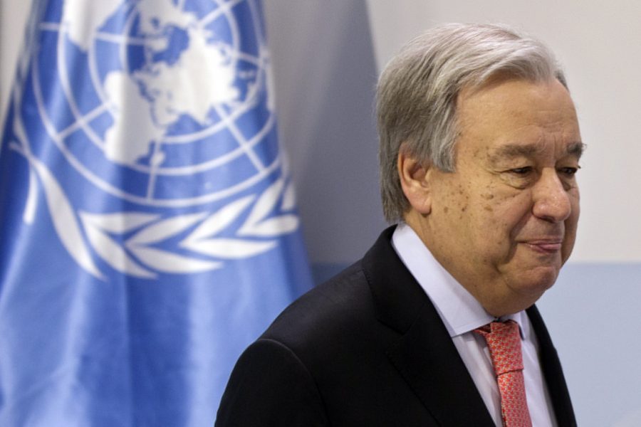 FN:s generalsekreterare Antonio Guterres tycker inte att de stora utsläpparna i världen gör tillräckligt.