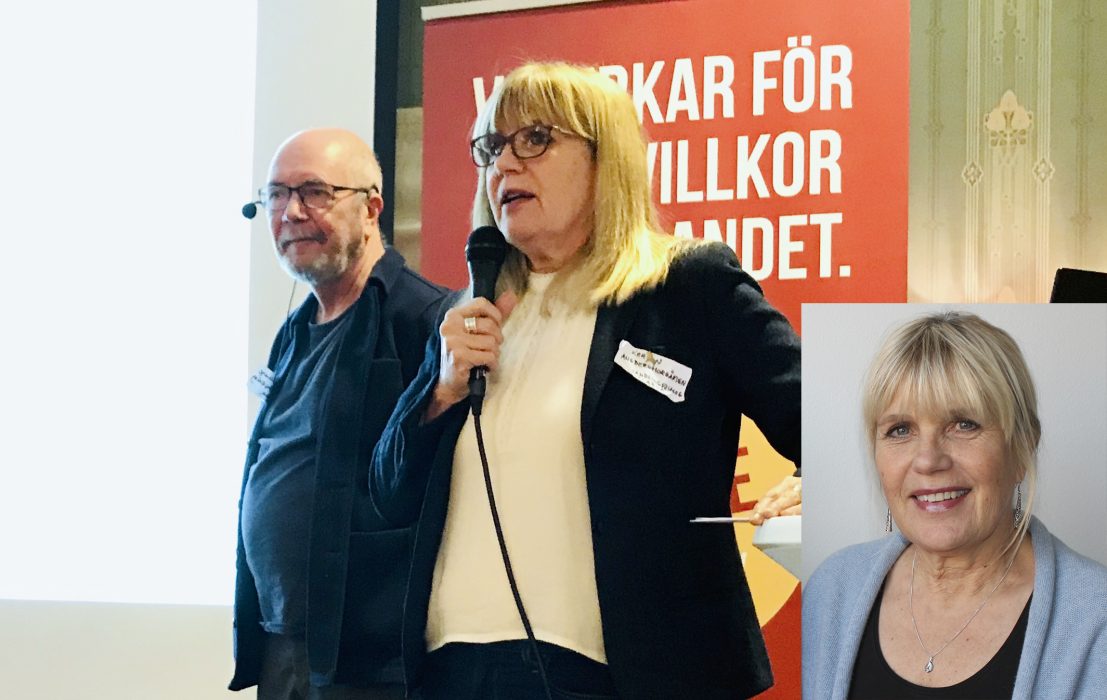 Kerstin Angberg-Morgården, projektledare för Upphandlingsdialog Dalarna, var med på konferensen och pratade om möjligheterna för lokal upphandling inom ramarna för lagstiftningen