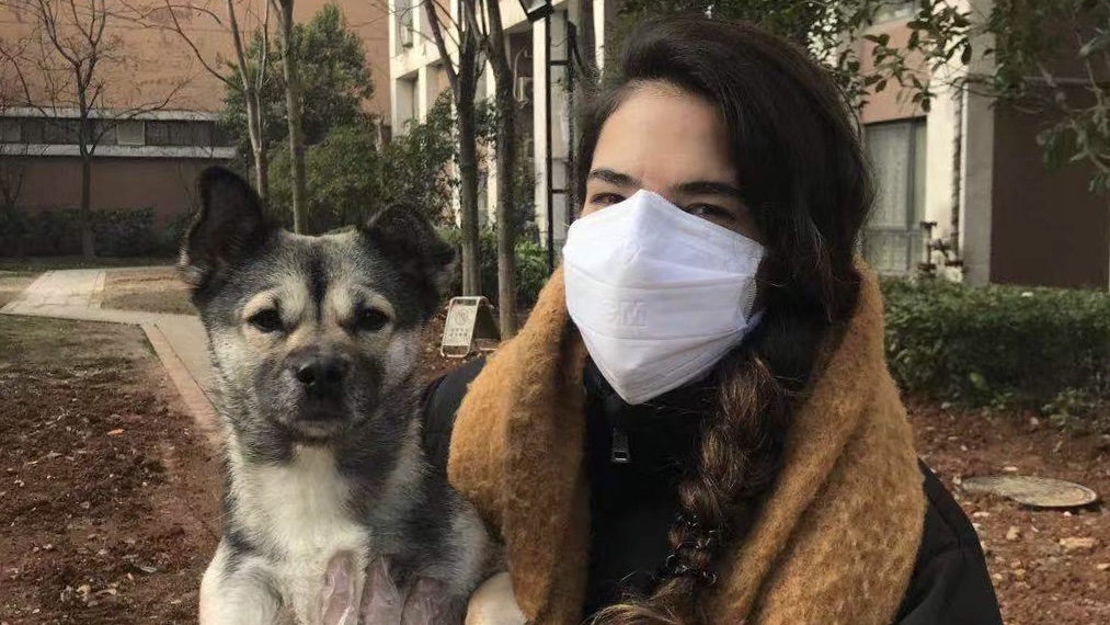 Angelica Kristiansson Herrera bor i Wuhan i Kina, som stängts ner till följd av virusutbrottet som startade i staden.