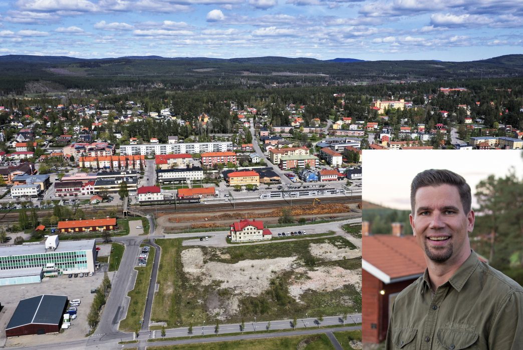LJUSDAL 2019-05-16
Orten Ljusdal i H‰lsingland
Foto: Pontus Lundahl / TT / kod 10050 Markus Evensson (S), kommunstyrelsens ordförande i Ljusdals kommun, säger att de strävar efter mer lokal upphandling