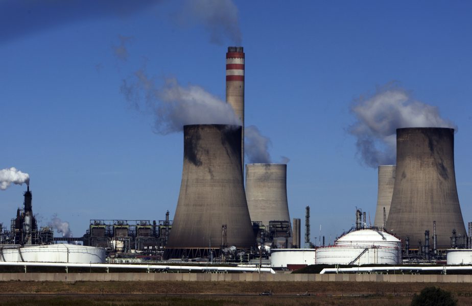 Sasols anläggning i Secunda släpper ut mest växthusgaser i hela världen.