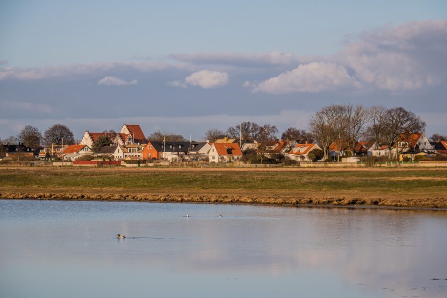 I Skåne går havsnivåhöjningarna snabbare än landhöjningen.
