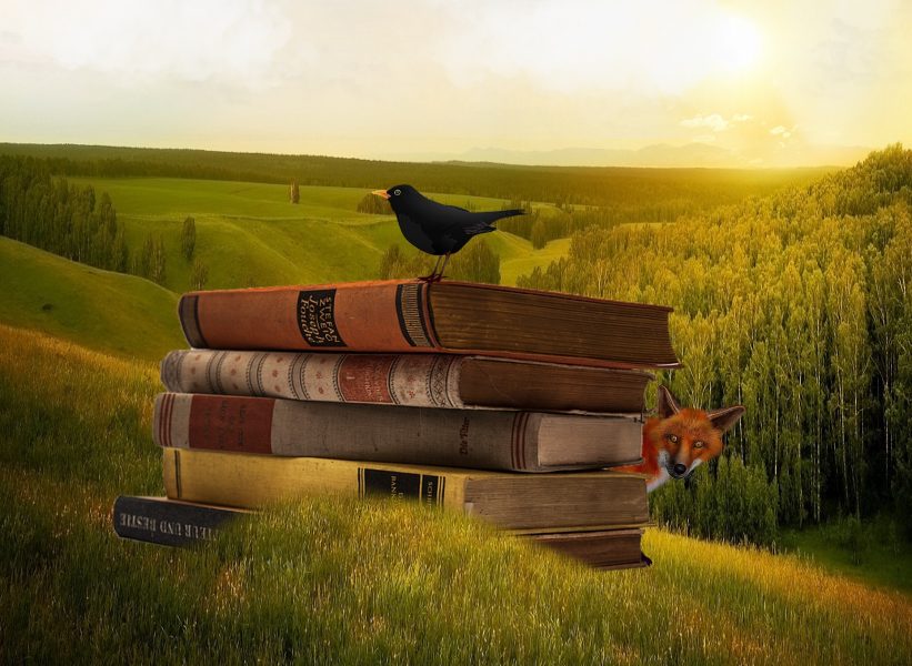 Vad händer med vår syn på naturen om vi börjar se på den som en medskapare till litteratur? Illustration: Pixabay.