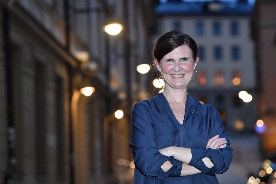 Märta Stenevi föreslås bli nytt språkrör för Miljöpartiet, efter en pressträff på torsdagen.