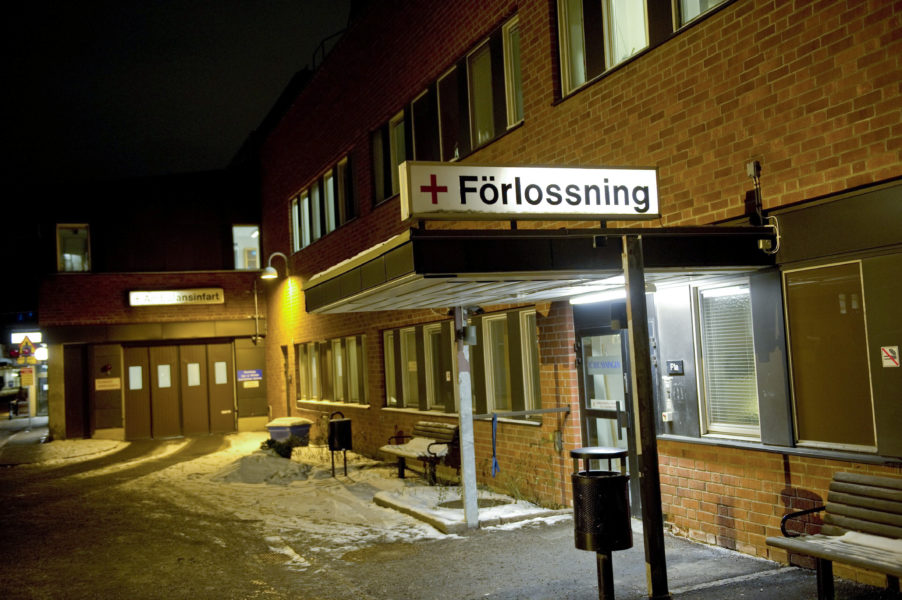 Den gamla förlossningen på Karolinska sjukhuset i Stockholm.