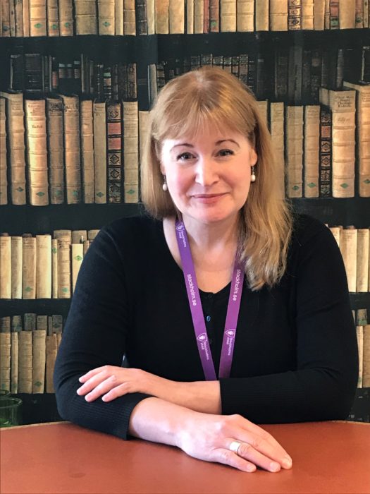 Cecilia Svanberg är enhetschef för Stockholms stadsbibliotek