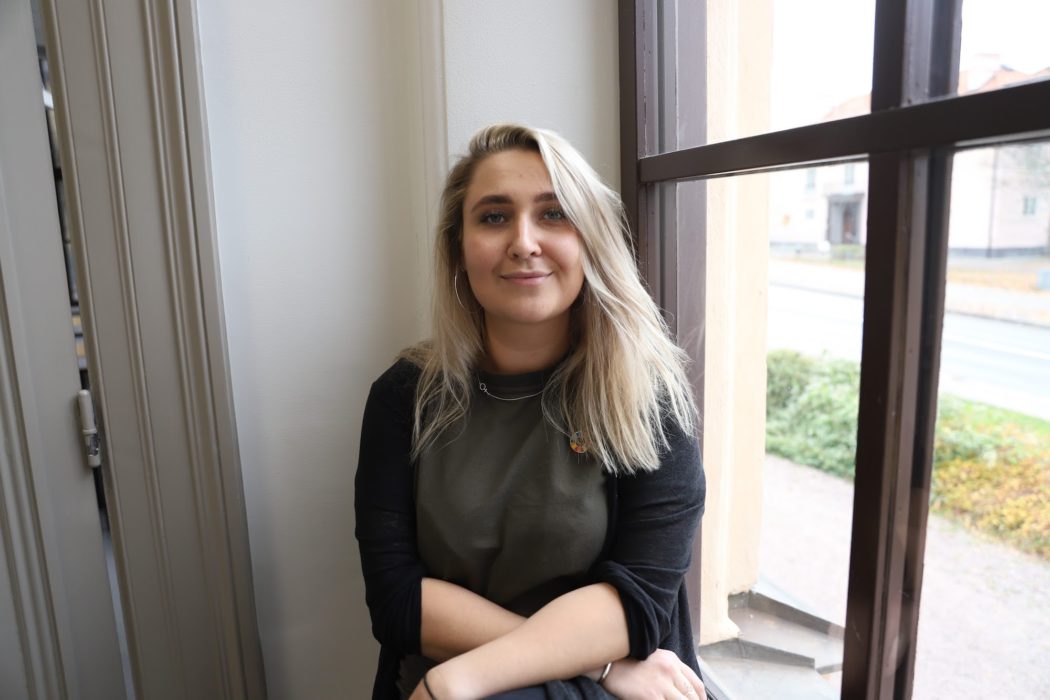 Cecilia Enquist arbetar på we_change och är ute på hållbarhetsturnén tillsammans med olika samarbetspartners