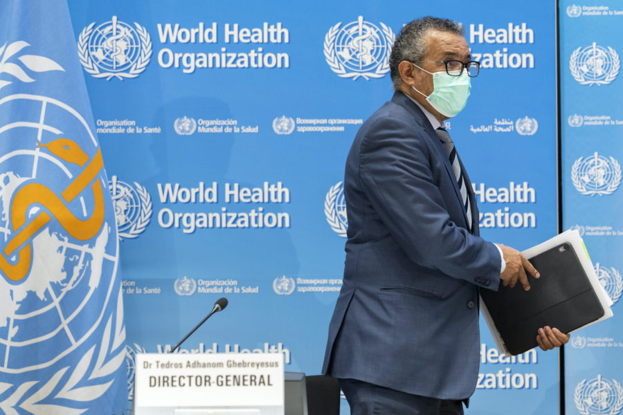 Världshälsoorganisationens generaldirektör Tedros Adhanom Ghebreyesus vill att Kina delar med sig av mer information om coronavirusets ursprung.