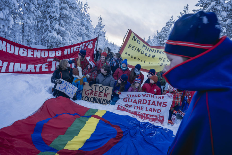 I fredags demonstrerade bland andra Fridays for future och Greta Thunberg i Jokkmokk, i en protest mot gruvplanerna i Gállok.