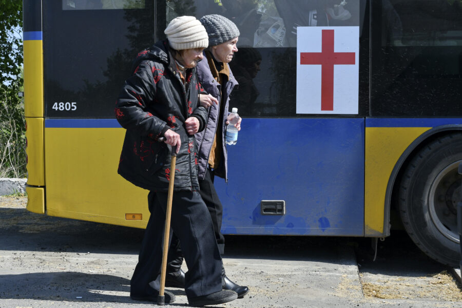 Över åtta miljoner ukrainare är på flykt inom landets gränser.
