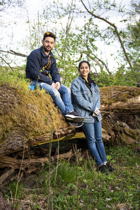 Varken Ali Karimi eller Salma Khalid hade någon särskild relation till naturen innan de hittade Äventyrsgruppen