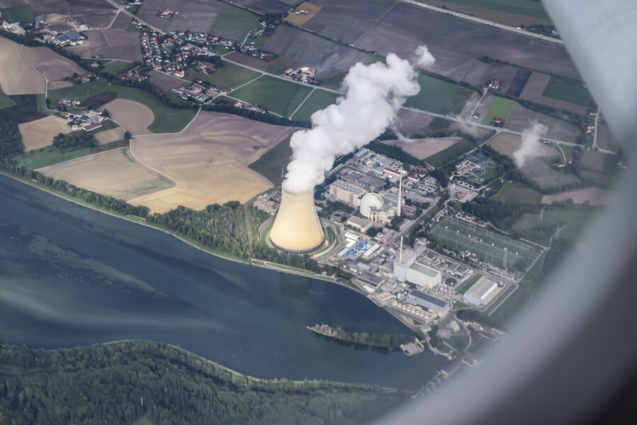 Kärnkraftverket i Essenbach.