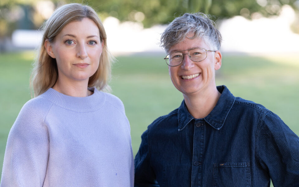 Sara Nilsson Lööv och Frida Hylander.