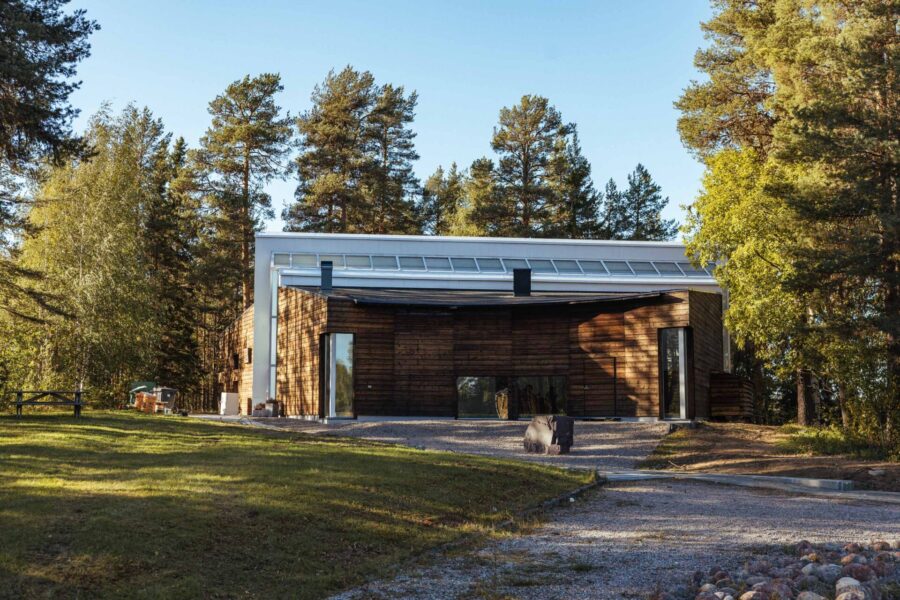 Det nya samiska danscentret är döpt till Jillat som betyder tindra på lulesamiska. Foto: Jesper Moldvik