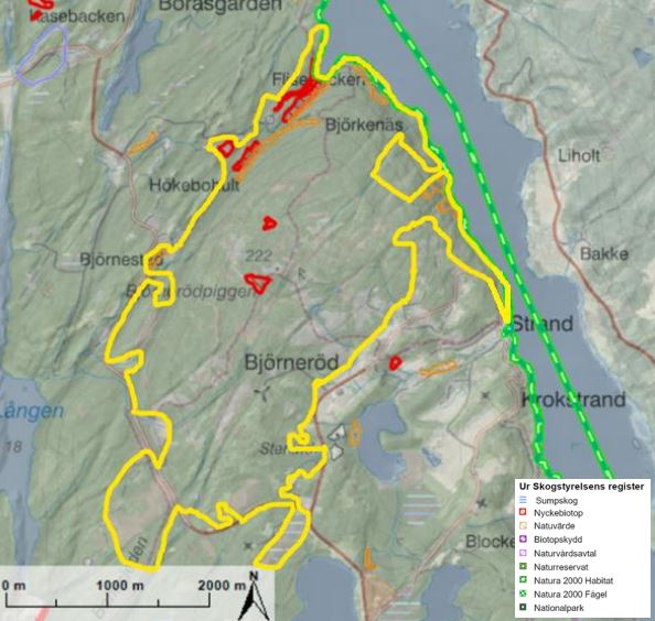 Löveråsfjället ligger cirka två mil nordost om Strömstad. Här finns ett av Strömstad kommuns största sammanhängande skogslandskap med framför allt äldre tallskog med inslag av myrmarker