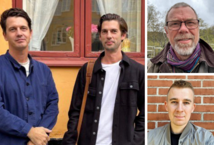 Egil Söderin och Anton Borgström (tv) och Jan Lindsten (överst th) och Lukas Frisell (nederst th) tilldelas 2024 år Klimatjournalist-pris för sin granskning av Tankesmedjan Timbros kopplingar till oljebolaget Exxon. Egil Söderin och Anton Borgström (tv) och Jan Lindsten (överst th) och Lukas Frisell (nederst th) tilldelas 2024 år Klimatjournalist-pris för sin granskning av Tankesmedjan Timbros kopplingar till oljebolaget Exxon. Juryns motivering: