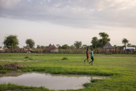 Översvämning i Sydsudan.