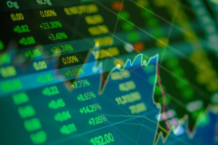 Siffror på en skärm.