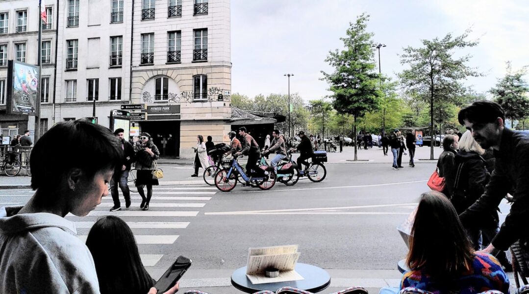 Gatuvy i Paris