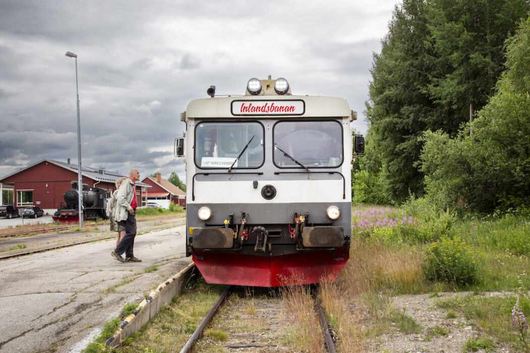 Framöver kan Inlandsbanan komma att drivas av vätgas istället för diesel.
