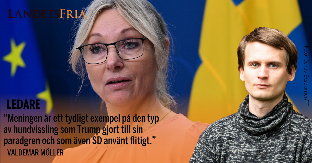 Jessica Stegrud. Skribenten i förgrunden.