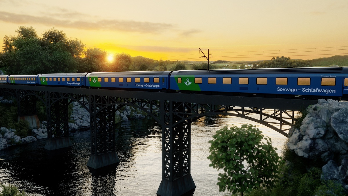 Till skillnad från Snälltåget kör SJ:s nattåg till Berlin med sovvagnar, inte bar liggvagnar.