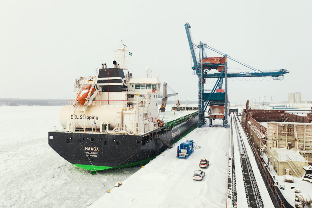 Luleå hamn kan bli en framtida hubb för förnybart fartygsbränsle.