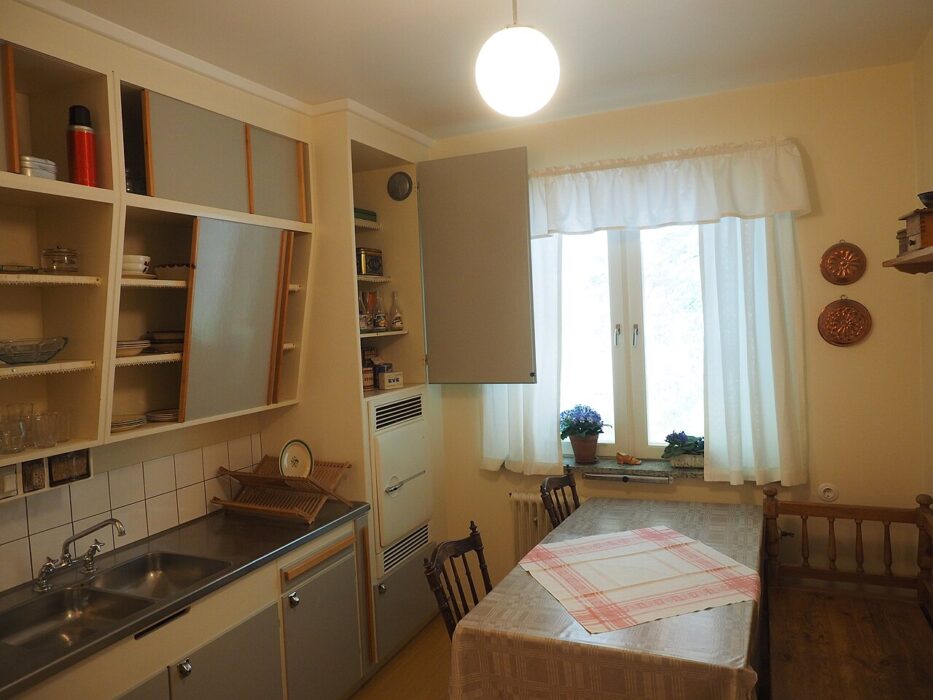 Rekonstruktion av 1940-talslägenhet på Nordiska museet i Stockholm.