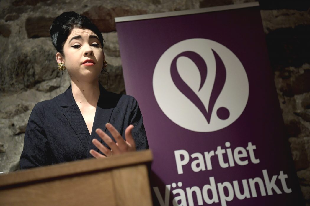 Partiet Vändpunkts toppkandidat till EU-valet Kitty Ehn.