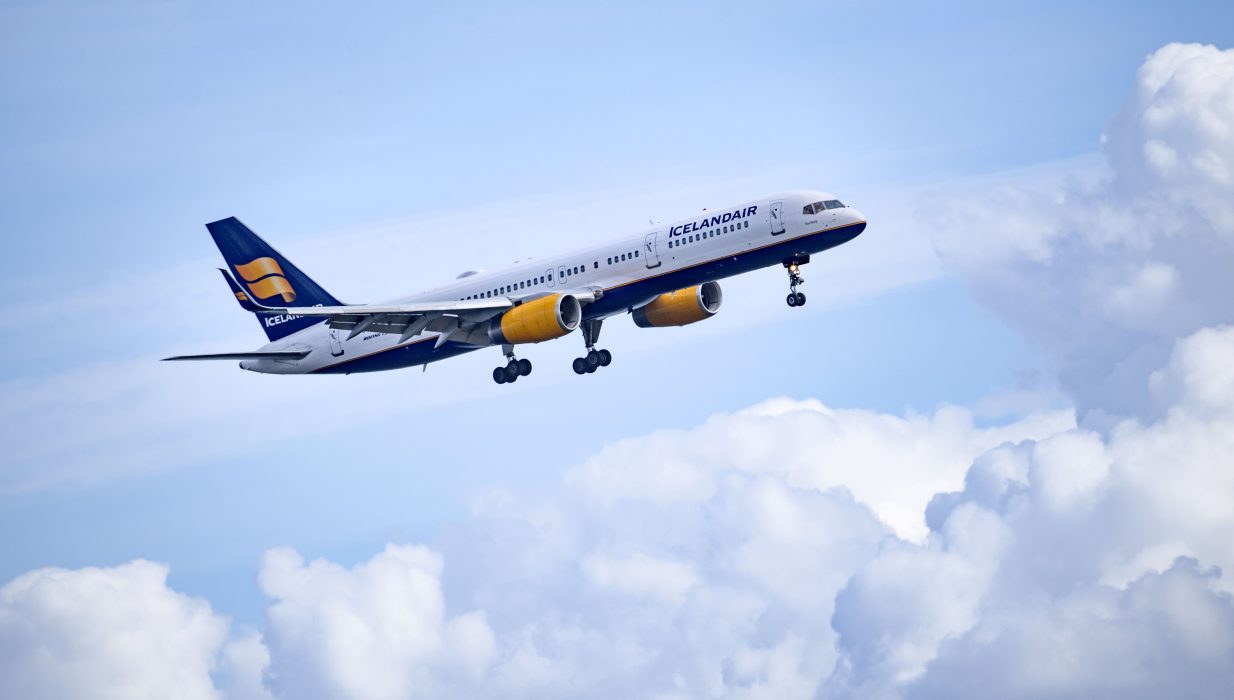 KASTRUP 2018-09-14
En Boeing 757-200 tillhörande Icelandair på väg in för landning på Kastrups flygplats utanför Köpenhamn.
Foto: Johan Nilsson / TT / Kod 50090