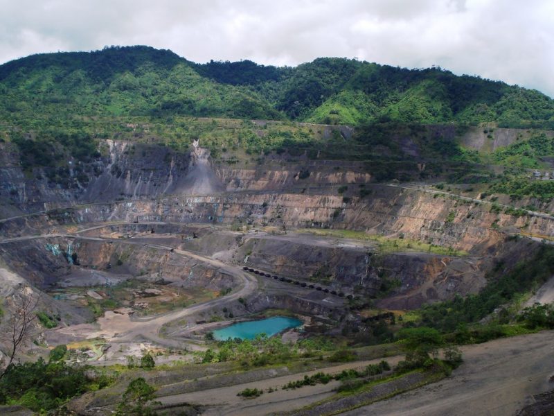 Pangunagruvan i regionen Bougainville har stått övergiven sedan 1989.