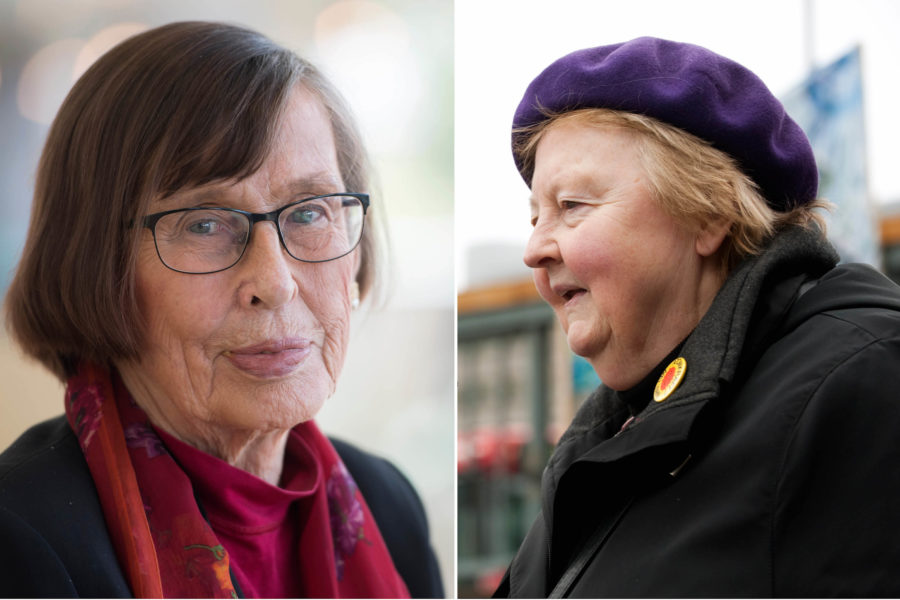 Birgitta Dahl och Birgitta Hambraeus – två kvinnor som på olika sätt har betytt mycket för den miljöpolitiska utvecklingen i Sverige och som tre forskare nu lyfter fram i en bok.