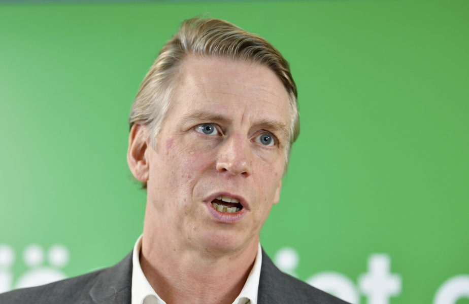 Miljöpartiets språkrör Per Bolund.